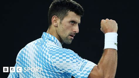 Australian Open results: Novak Djokovic beats Alex de Minaur.
